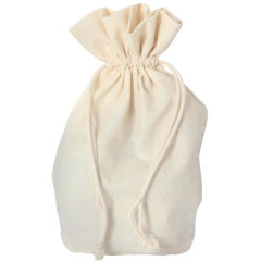 Sac coton 21x16cm fond plat (unité)