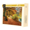 Chemin boisé en automne - Brendekilde - puzzle Michèle Wilson 750 pièces
