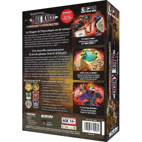 Ultimate Mage Knight : Le Dragon de l'Apocalypse ext