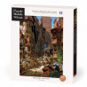 Arrivée de la diligence - Carl Spitzweg - puzzle Michèle Wilson 1000 pièces