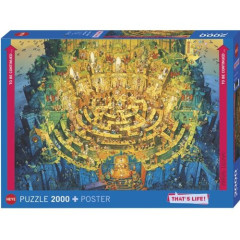 Puzzle Deep Down Cartoon 2000