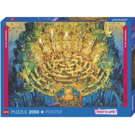 Puzzle Deep Down Cartoon 2000