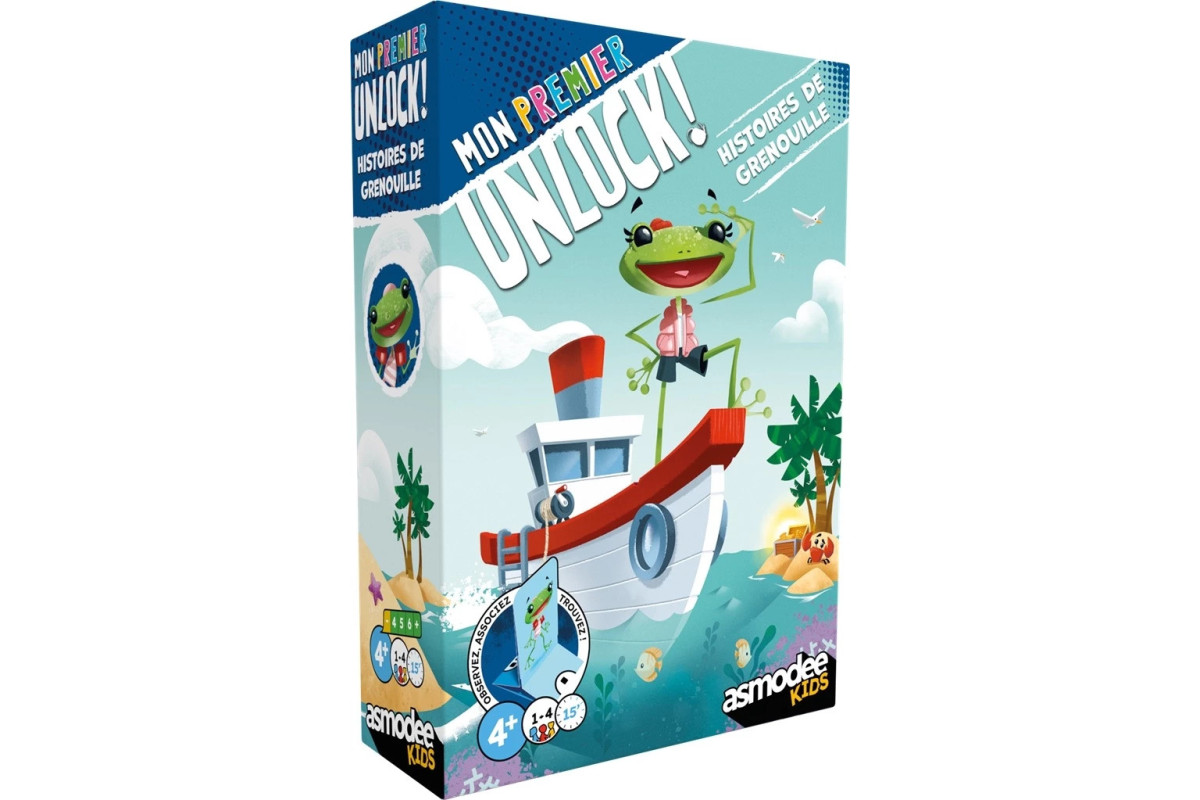 Mon Premier Unlock! : Histoires de Grenouille