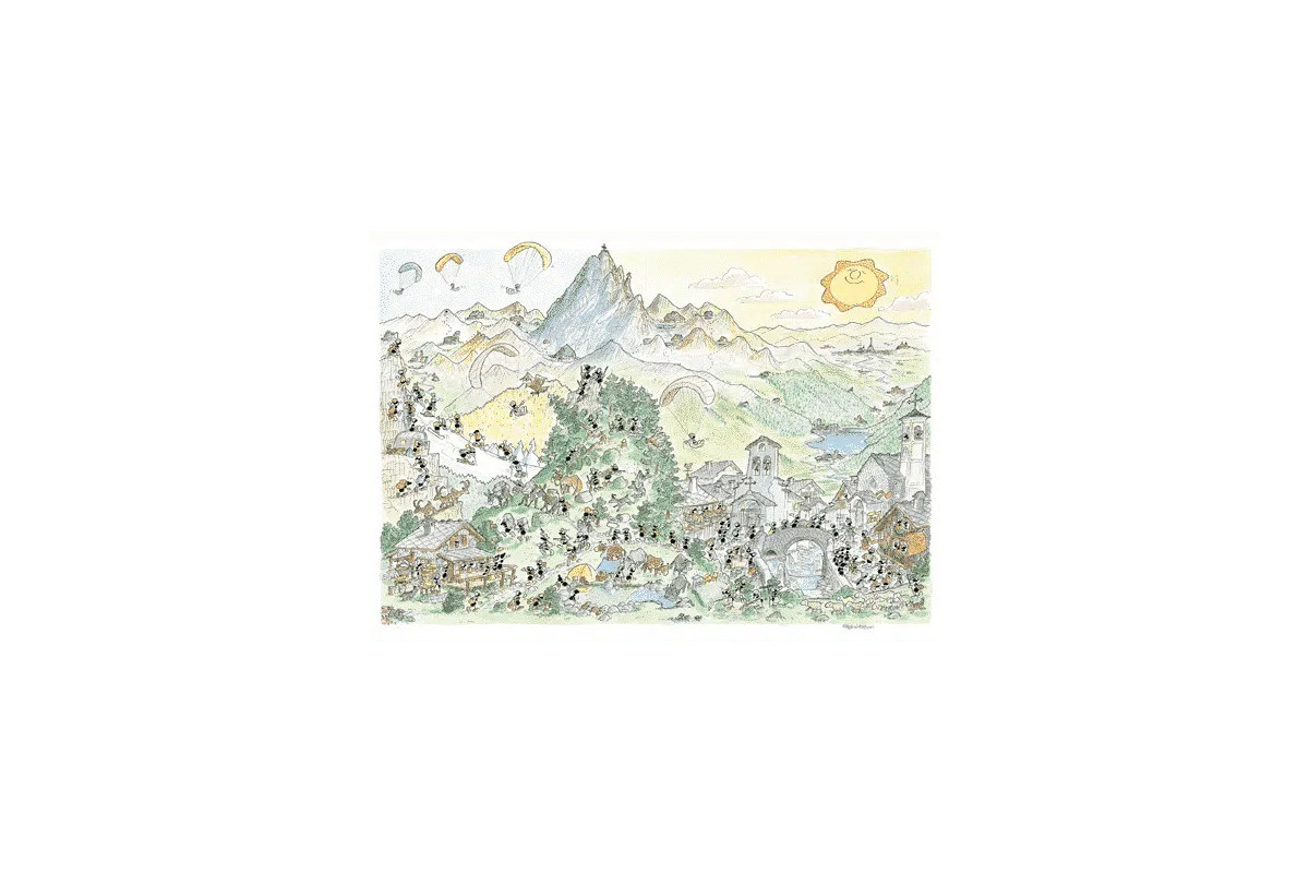 Akena - Montagna (1080 Pièces)