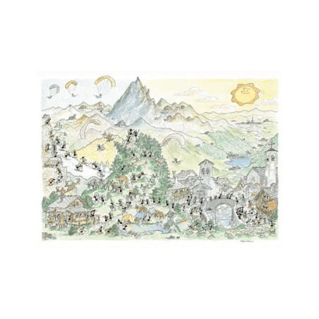 Akena - Montagna (1080 Pièces)