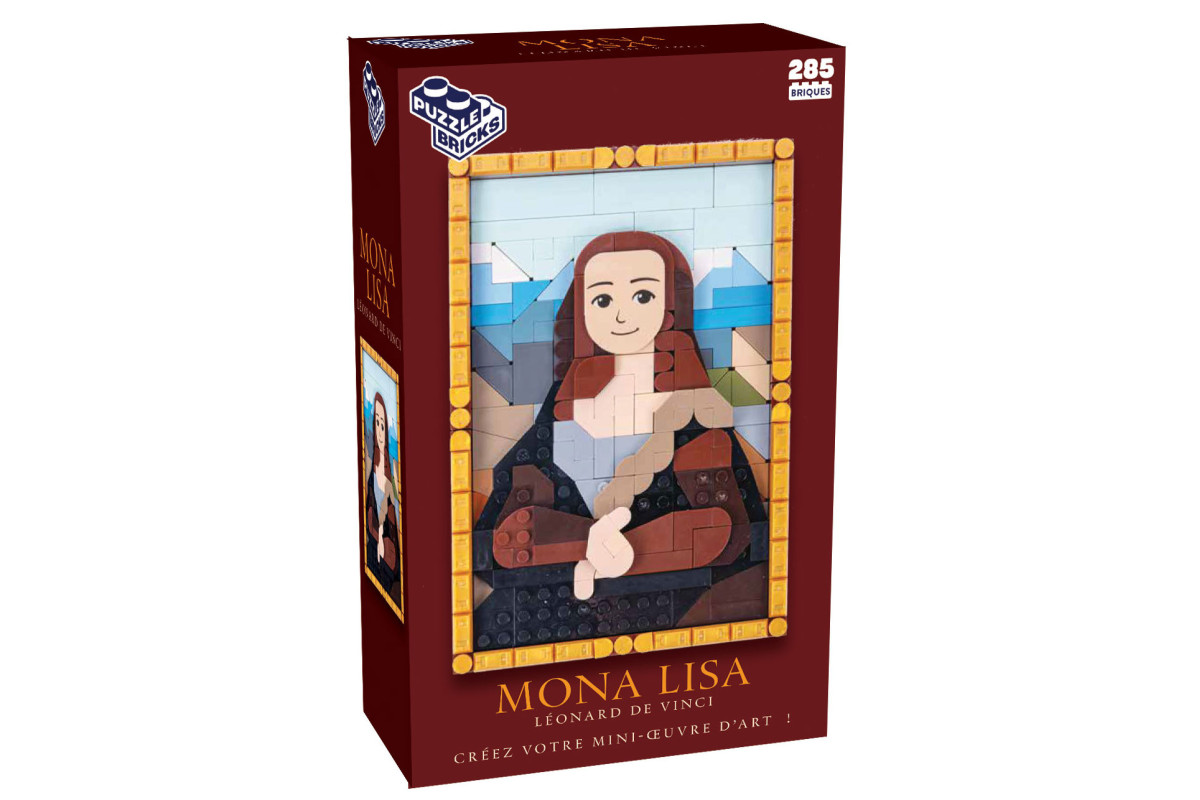 Puzzle Mini-briques Mona Lisa
