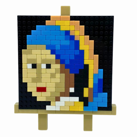 Puzzle Mini-briques Jeune Fille à la Perle