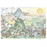 Puzzle delle Formiche - Montagne (1080 Pièces)
