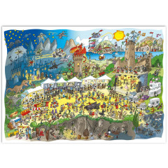 Puzzle delle Formiche - Comics & Games (1080 Pièces)