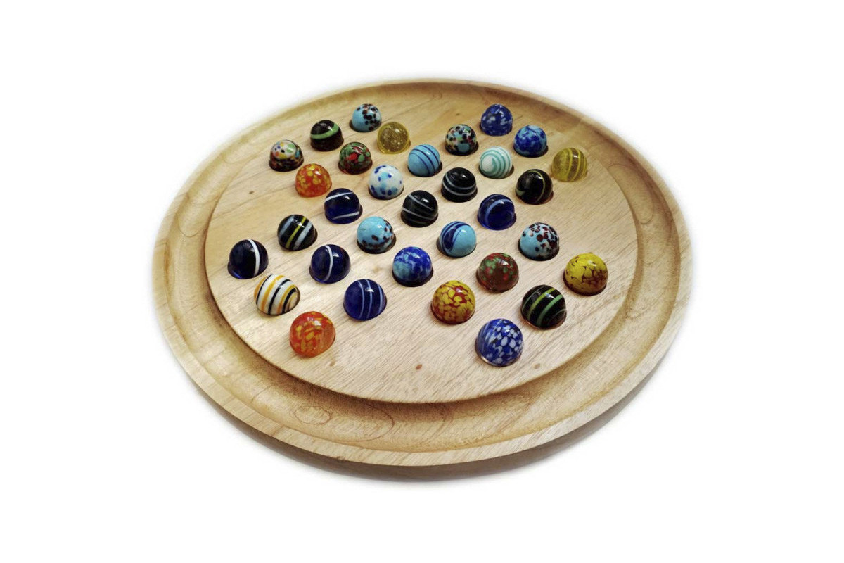 Solitaire 28cm Billes de Collection