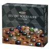 Solitaire européen 23cm (37 billes en verre multicolores)