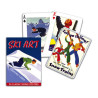 54 cartes Ski Art - Piatnik