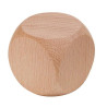 Dé en bois géants vierge 60mm