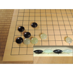 Pierres de Go en jade