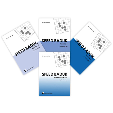 Speed Baduk vol 4,5,6 + answerbook (Kim Sung-Rae)