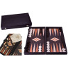 Backgammon aspect wengé 50cm