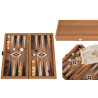Backgammon aspect noyer 50cm