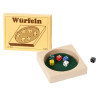 Mini jeu, piste avec 6 dés (Würfeln)