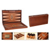 Backgammon en acajou 60cm