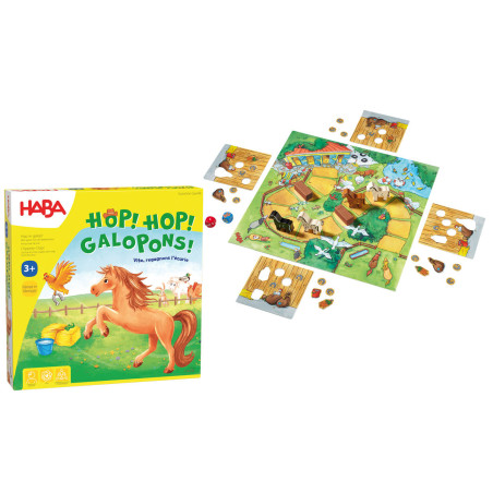 Hop! Hop! Galopons! - Jeu HABA