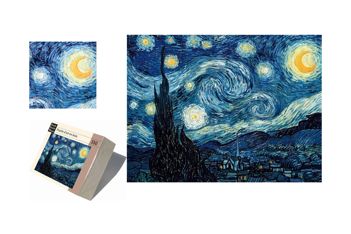 Nuit Etoilée - Van Gogh - puzzle Michèle Wilson 350 pièces