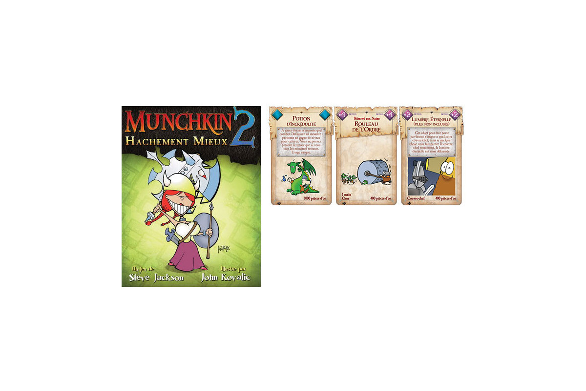 Munchkin 2 : Hachement mieux
