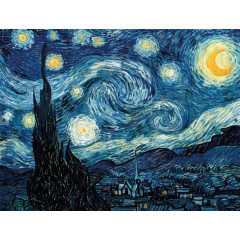 Nuit étoilé - Van Gogh - puzzle Michèle Wilson 50 pièces