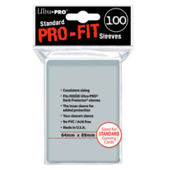 100 Protège cartes 64x89mm (Pro-Fit Standard - UltraPro)