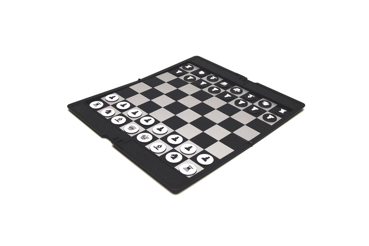 Echecs magnétique en étui plat
