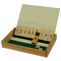 Petit shut the box 9 clapets