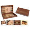 Backgammon aspect chêne 60cm