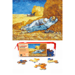 La Méridienne - Van Gogh - puzzle Michèle Wilson 24 pièces BOITE KRAFT