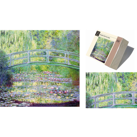 Le Pont Japonais - Monet - puzzle Michèle Wilson 350 pièces