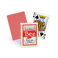Cartes Bee dos rouge