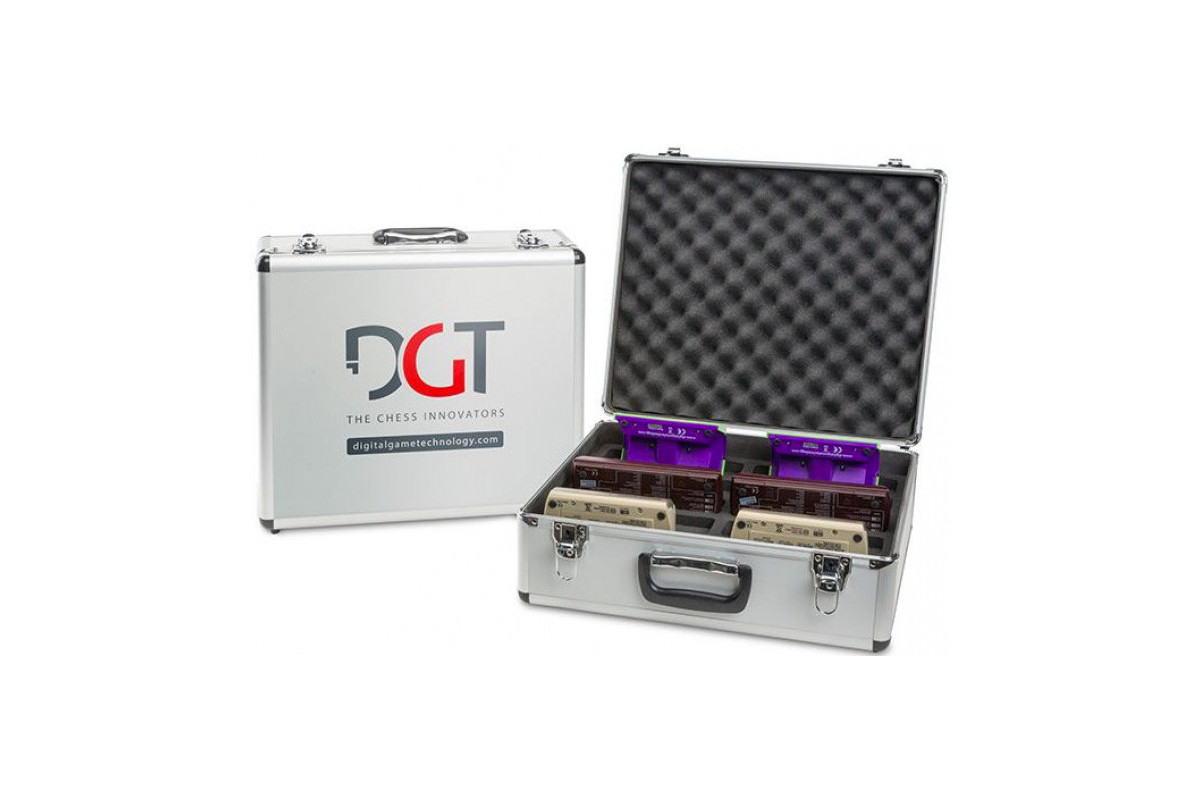 Valise DGT aluminium pour 10 pendules