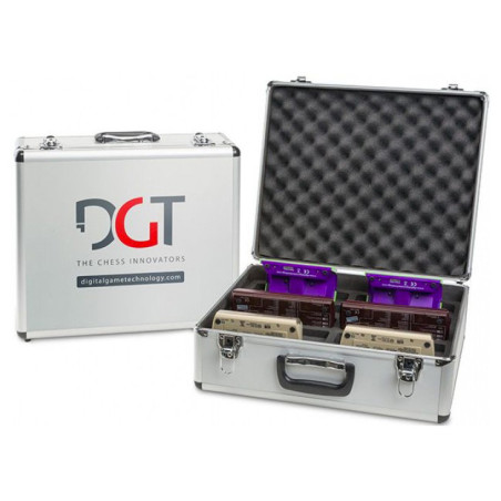 Valise DGT aluminium pour 10 pendules