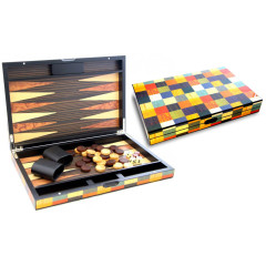 Backgammon Prestige Arlequin 38cm
