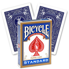Bicycle Magic double dos bleu