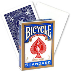 Bicycle Magic face blanche / dos bleu