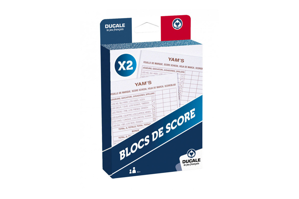 2 Blocs de score pour Yam's