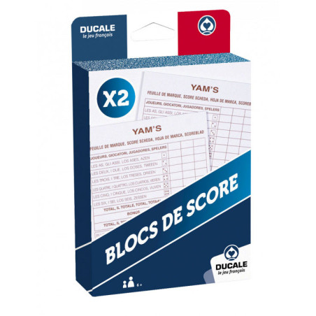 2 Blocs de score pour Yam's