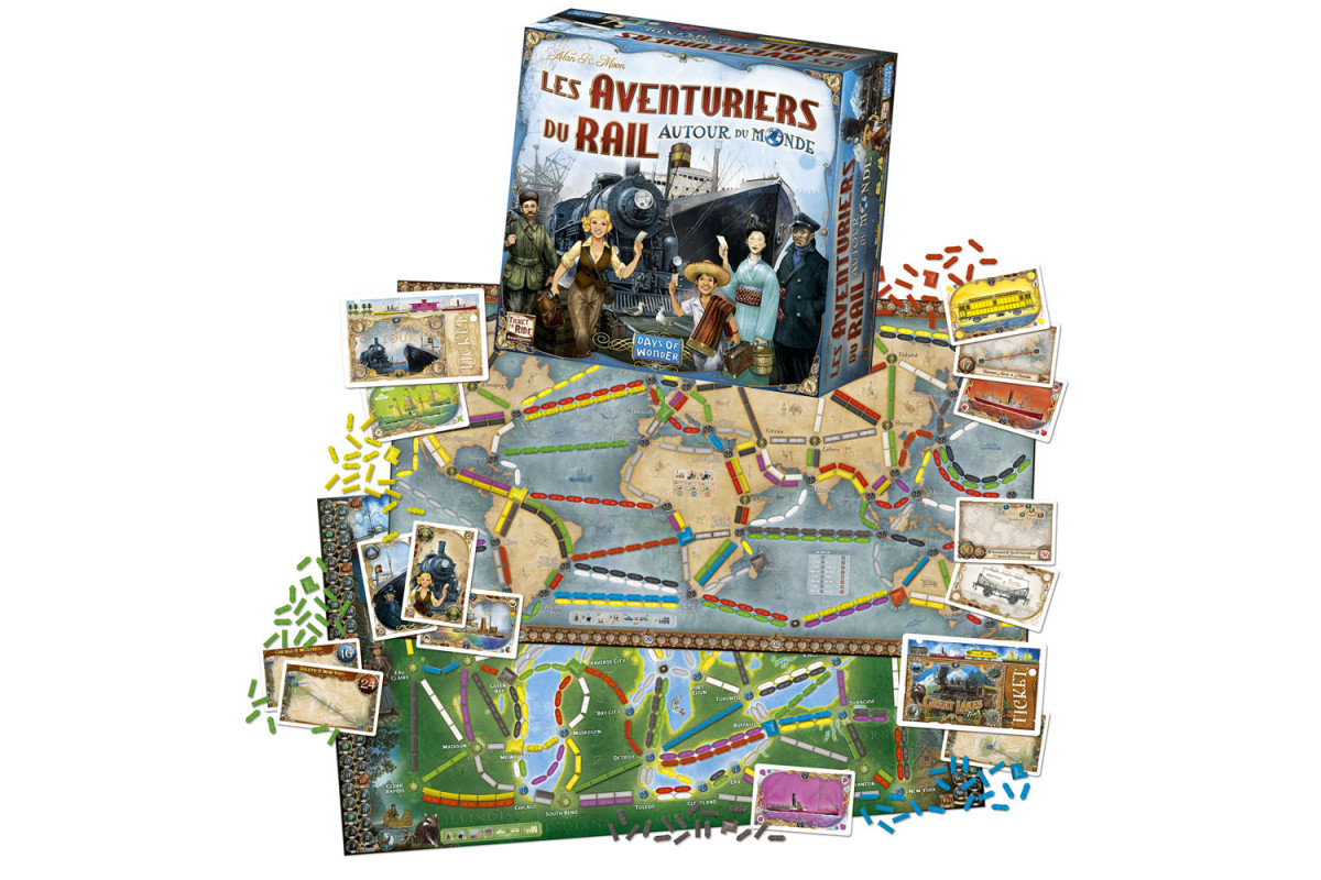 Aventuriers du Rail : Autour du monde