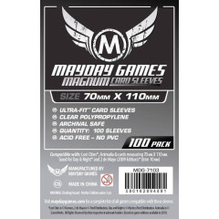 100 Protège cartes 70x110mm (Mayday)