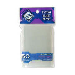 50 Protège cartes transparents Standard Euro 59x92mm Haute Qualité (FFG)