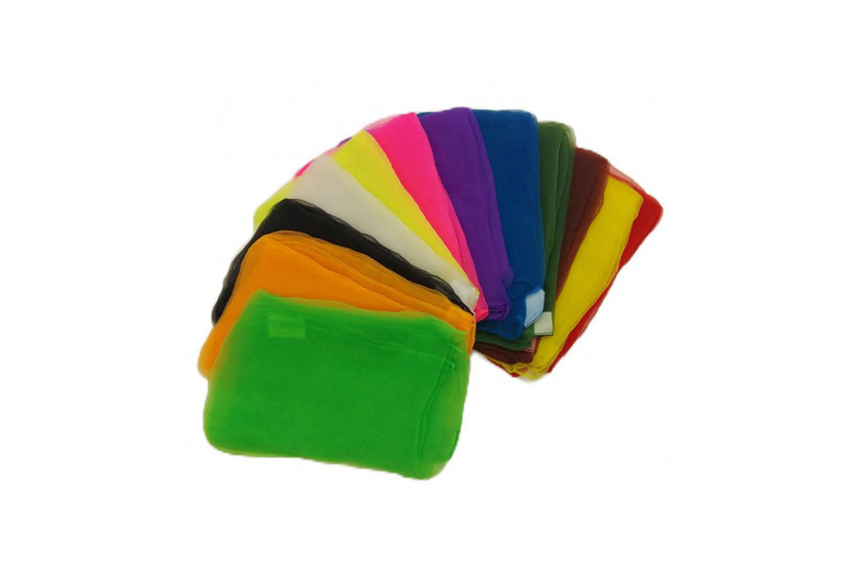 lot de 12 foulards 65x65cm