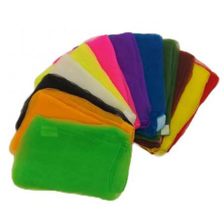 lot de 12 foulards 65x65cm