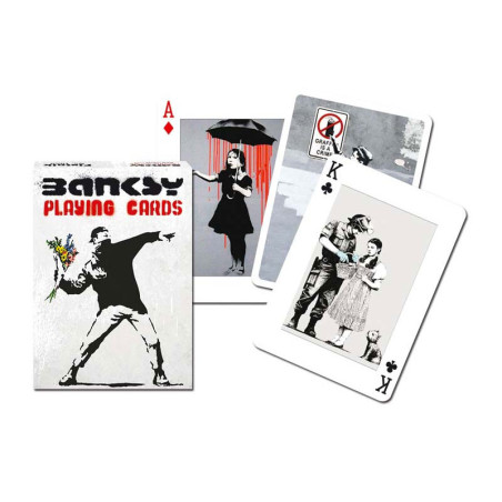 54 cartes Banksy - Piatnik