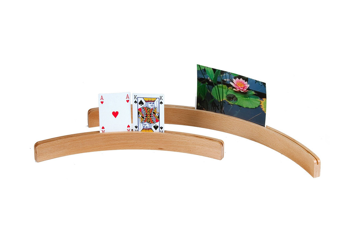Porte-cartes en bois