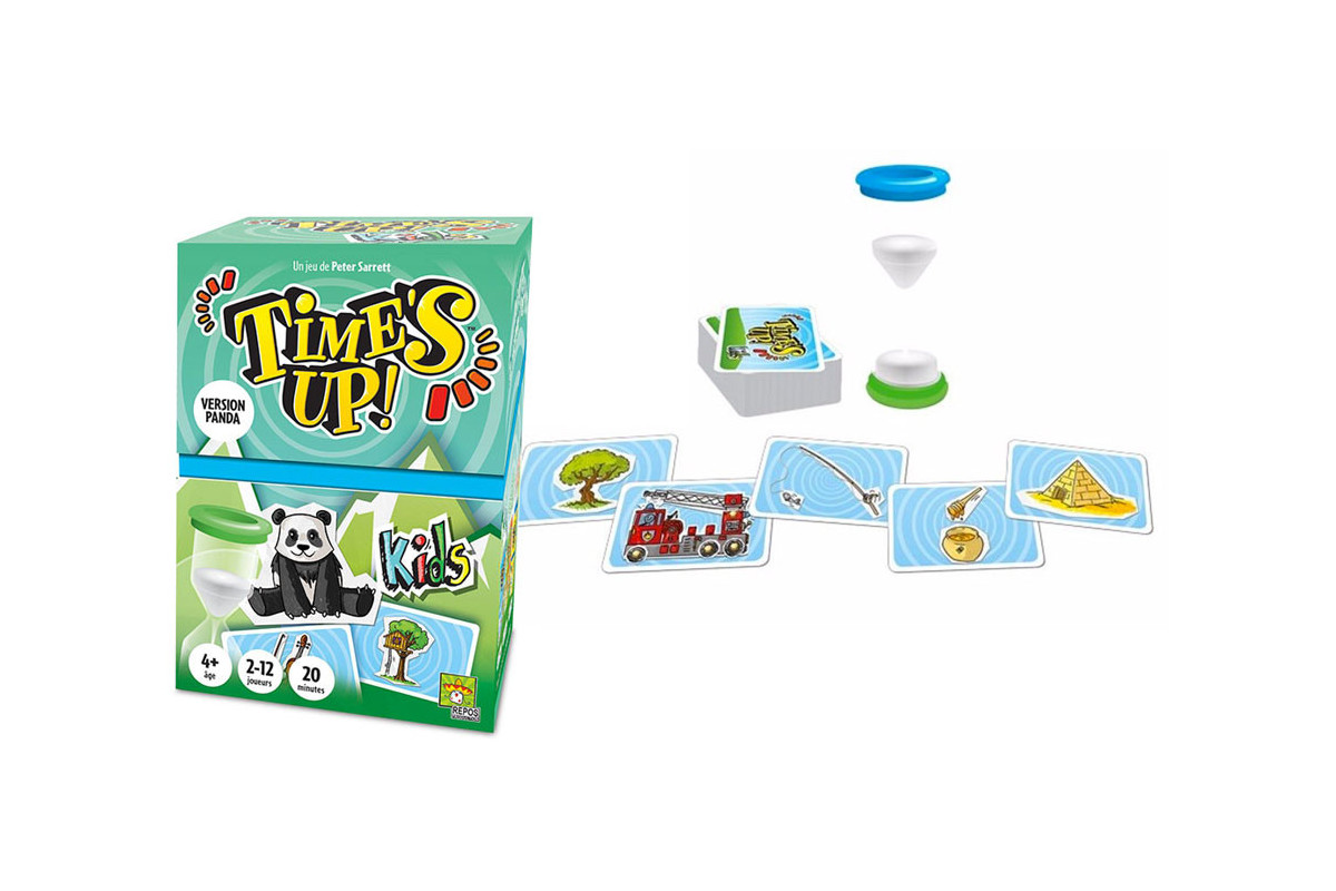 Time's Up Kids Panda