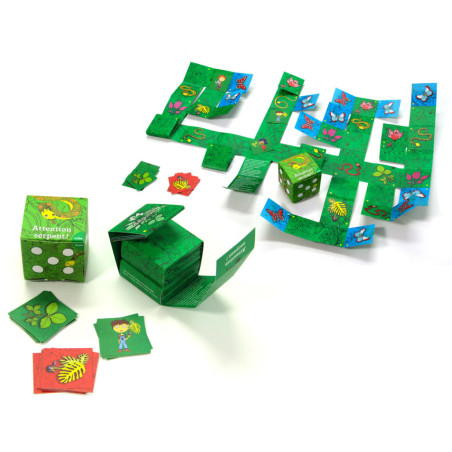 Livre-Jeu Cube Attention Serpents